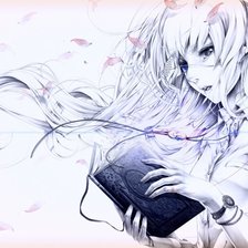 Схема вышивки «Девушка»