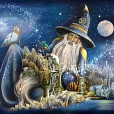 Схема вышивки «Волшебнык»