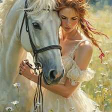 Схема вышивки «Русская красота»