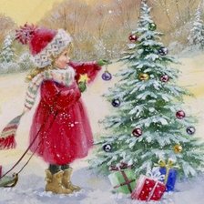 Схема вышивки «Новый Год»