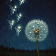 Схема вышивки «Светлячки»