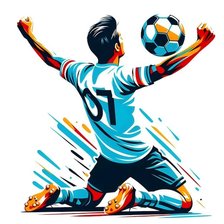 Схема вышивки «Футбол»