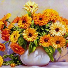 Схема вышивки «Букет»