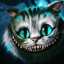 Схема вышивки «Чеширский кот»