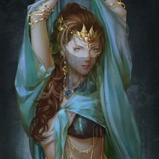 Схема вышивки «Наложница»