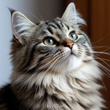 Схема вышивки «Кот»