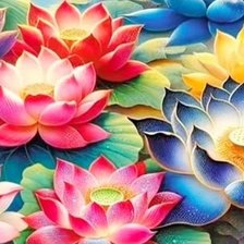 Схема вышивки «Lotus»