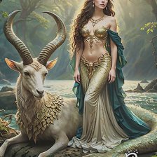 Схема вышивки «Козерог»