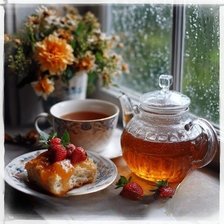 Схема вышивки «Завтрак»