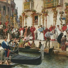 Схема вышивки «праздник в венеции»