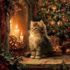 Схема вышивки «Старая открытка»