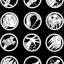 Схема вышивки «World of Warcraft классы»