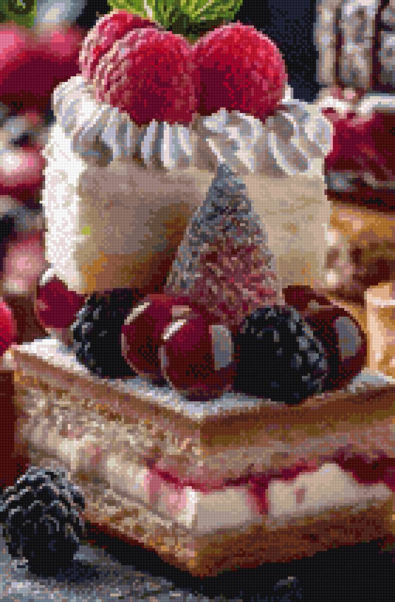 Десерт🍰🍧 - для кухни, пирожное, еда - предпросмотр