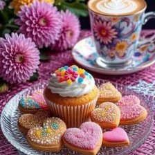 Схема вышивки «Утренний кофе»