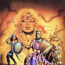 Схема вышивки «женский образ»