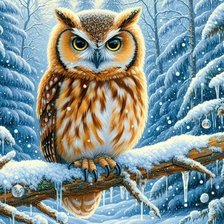 Схема вышивки «птицы»