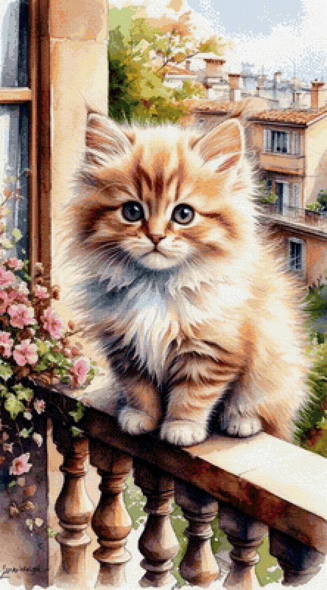 Пушистый озорник - предпросмотр