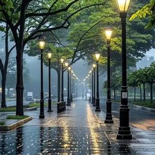 Схема вышивки «Городские улицы»