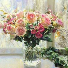 Схема вышивки «Тимошин_Розы»