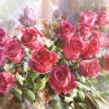 Схема вышивки «Тимошин_розы_2»