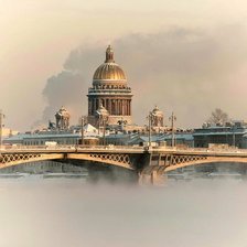 Схема вышивки «Санкт-Петербург»