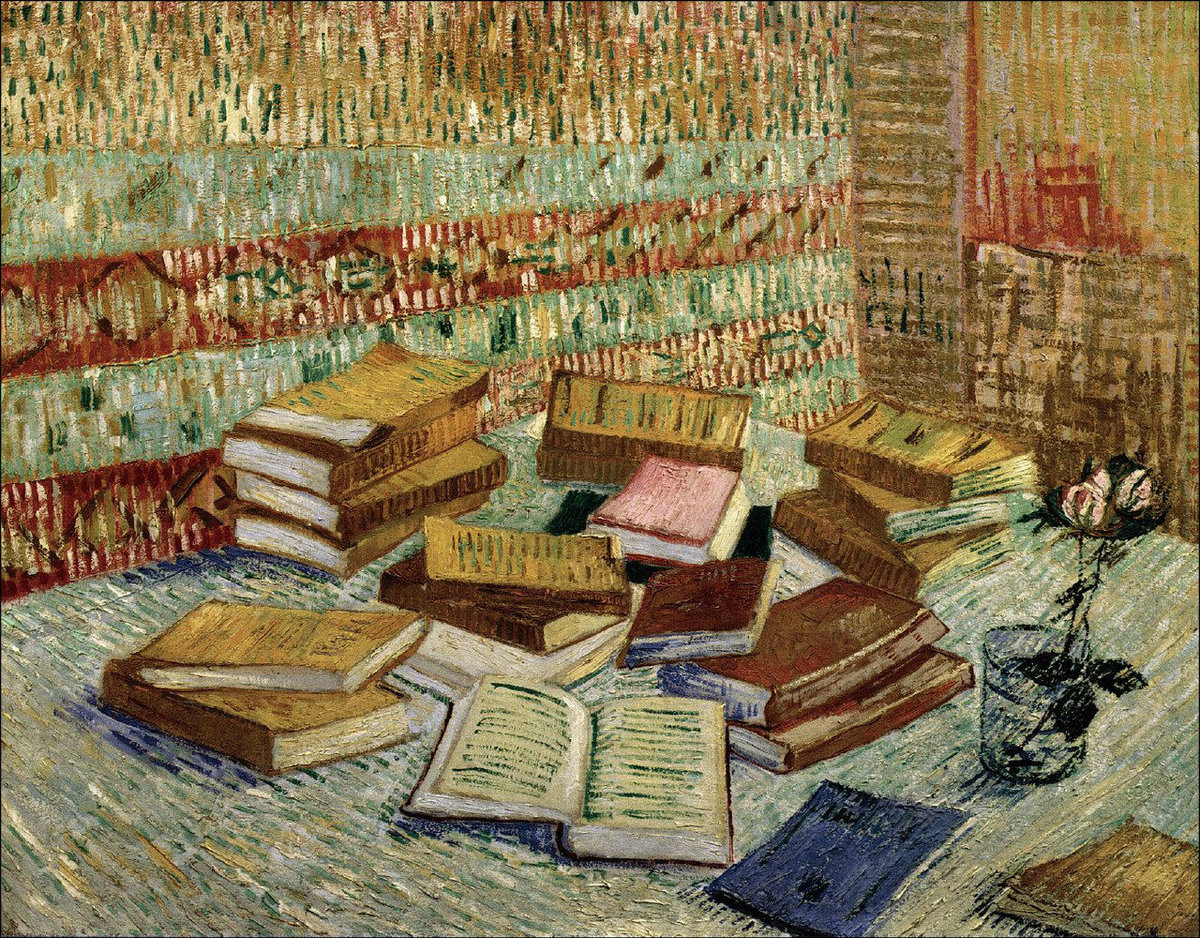 Romans Parisiens by van gogh - оригинал