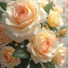 Схема вышивки «Желтые розы»