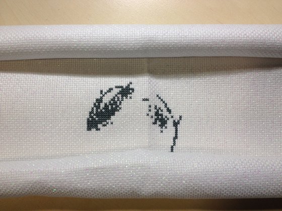 Этап процесса «Мадонна с младенцем»