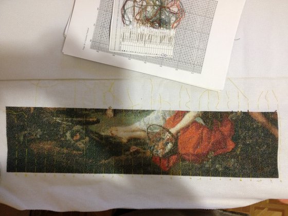 Этап процесса «GK 195 A Summer Pastoral»