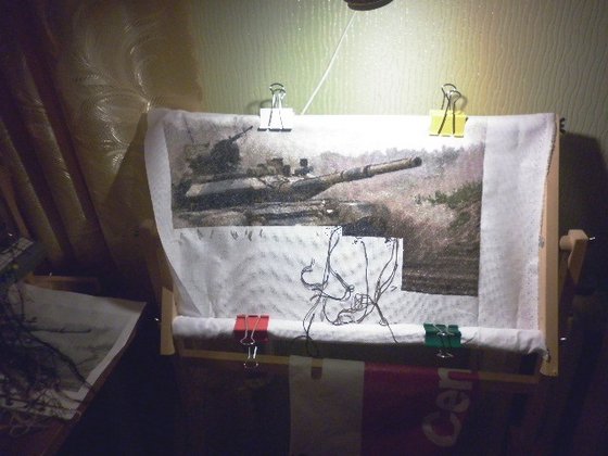 Этап процесса «Танк т80»