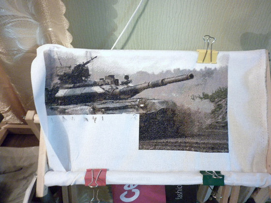 Этап процесса «Танк т80»