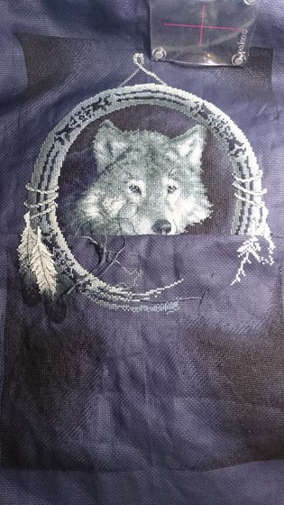 Этап процесса «Волк стерегущий сны»