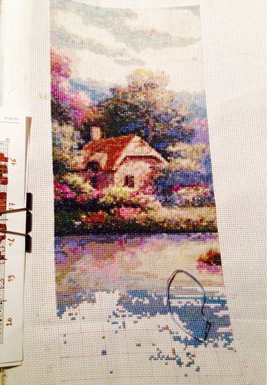 Этап процесса «Дом у озера»