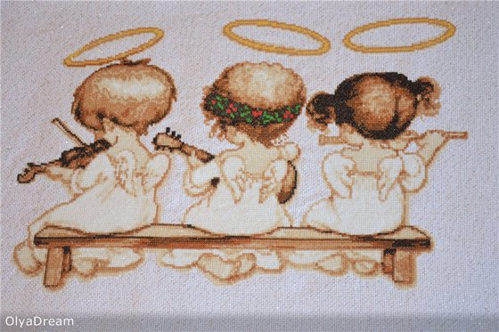 Этап процесса «Небесные музыканты»