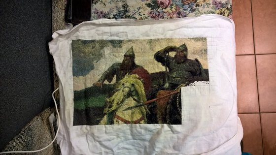 Этап процесса «Три богатыря»