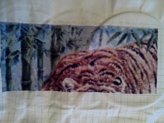 Этап процесса «Схема от Хаед «Бамбуковый лес»»