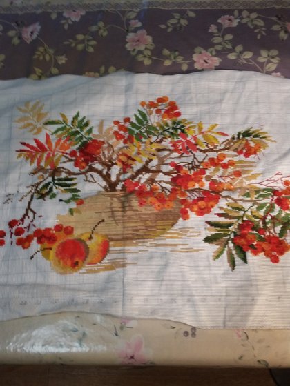 Этап процесса «Рябина»