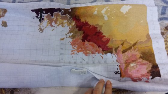 Этап процесса «Пионы»