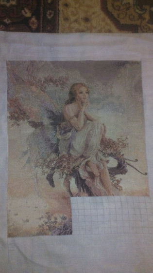 Этап процесса «цветочная фея»