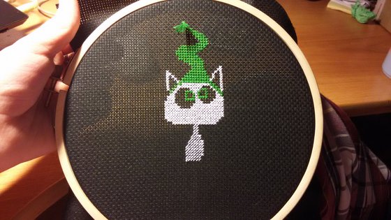 Этап процесса «Котейки. Три подруги»