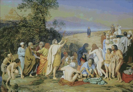 Этап процесса «"Явление христа народу"»