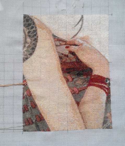 Этап процесса «восточная красавица»