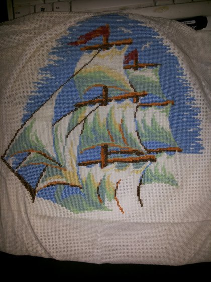 Этап процесса «Кораблик»