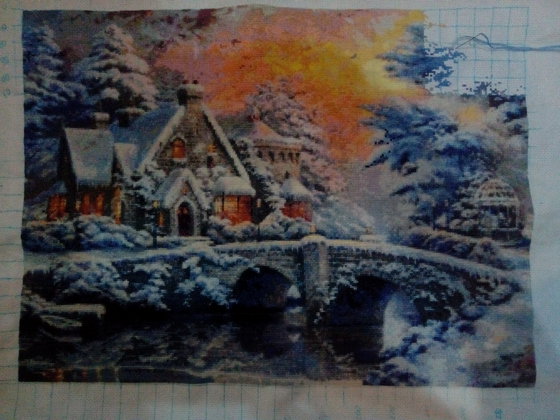 Этап процесса «красивая зима»