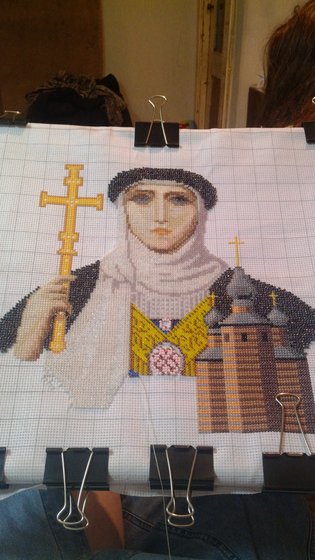 Этап процесса «святая княгиня Ольга»