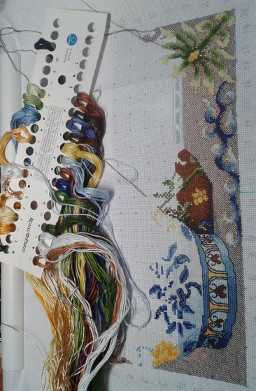 Этап процесса «Китайская ваза»