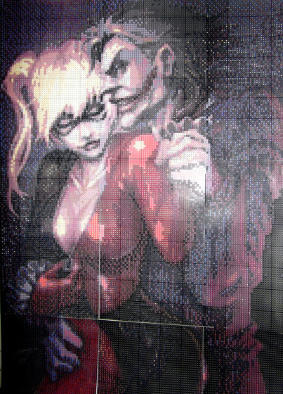 Этап процесса «Джокер и Харли Квинн»