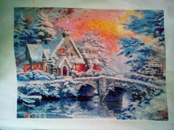 Этап процесса «красивая зима»