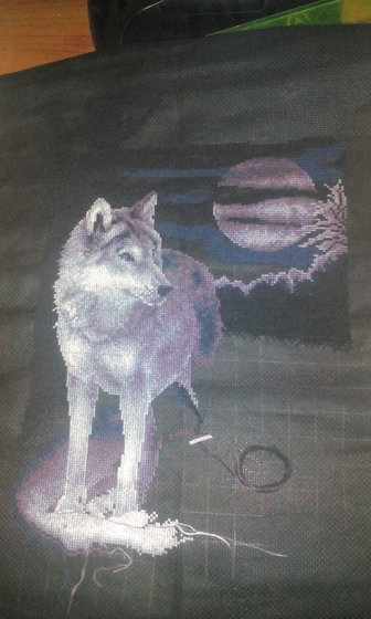 Этап процесса «Белый волк»