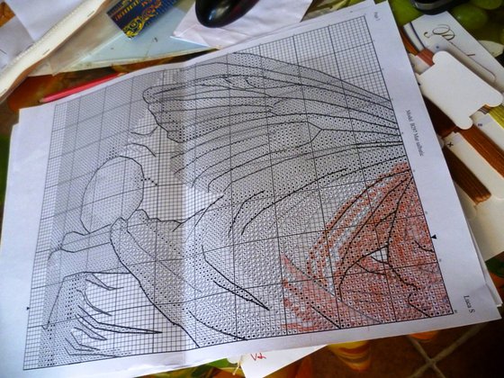 Этап процесса «Фея яблони, Luca-S»